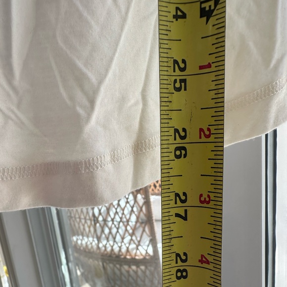 Banana Republic NWOT Long Sleeve Gummy Cowl Neck Cocoon Top Medium Cream Ivory - Picture 11 of 15